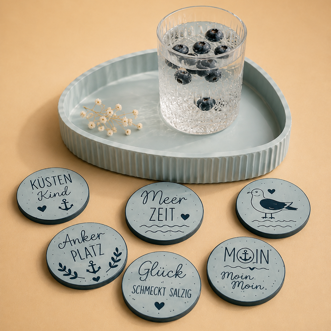 Sommer Geschenkset – Untersetzer