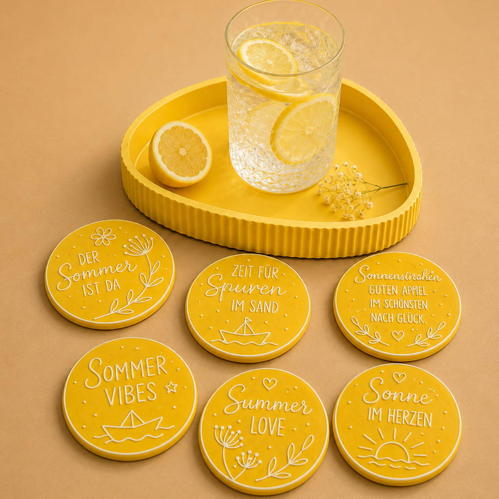 Sommer Geschenkset – Untersetzer