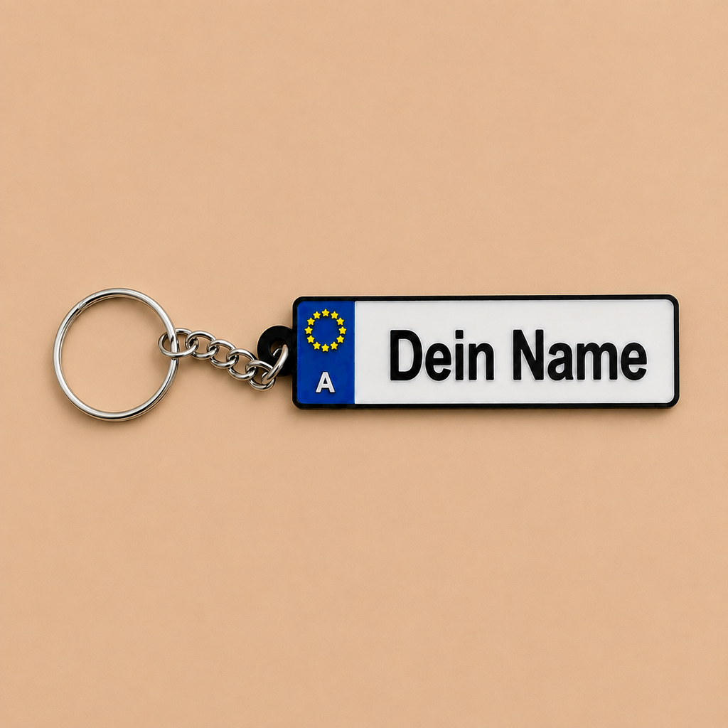 Kennzeichen Schlüsselanhänger